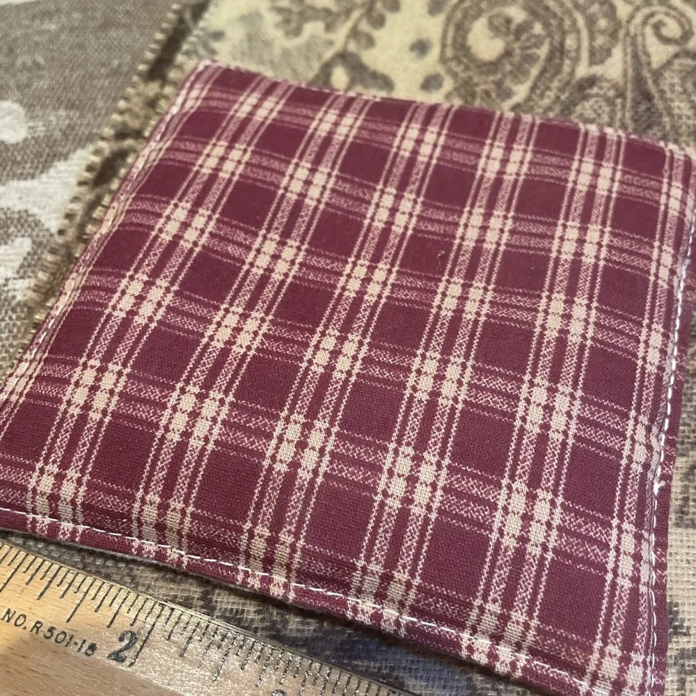 Homespun Mug Mat for resting Coffee/Tea Mug